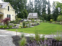 Restored historic homes and open fields